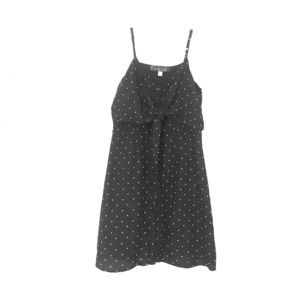 B & W Polka Dot Sundress